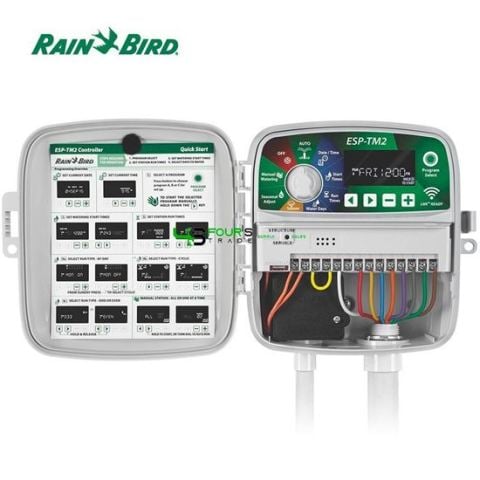 Rainbird ESP-TM2 4 İstasyon İç Mekan Otomatik Sulama Sistemi Kontrol Ünitesi